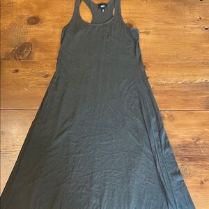 Chic Black Sleeveless Maxi Dress